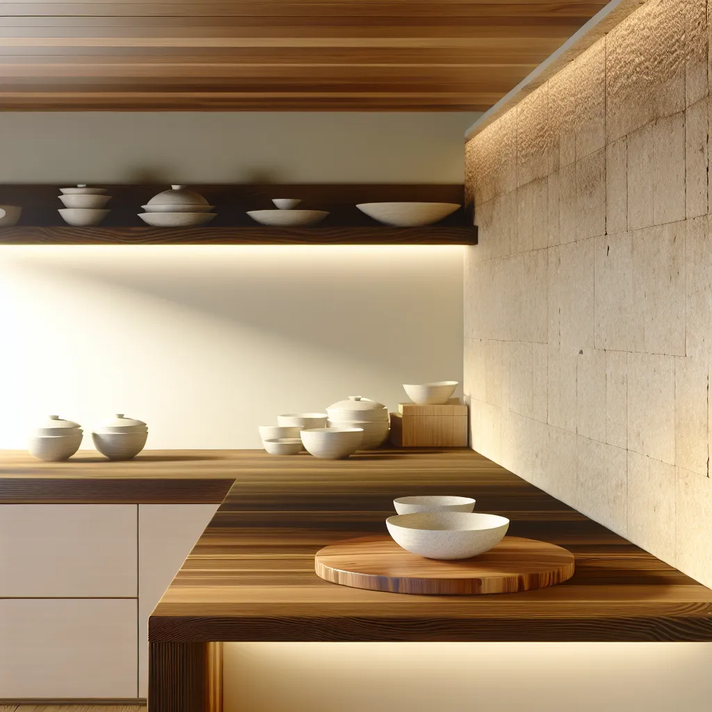 Stone Accent Kitchen